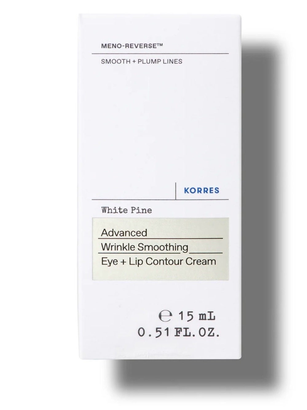 Korres | White Pine Meno-Reverse Eye & Lip Contour Cream